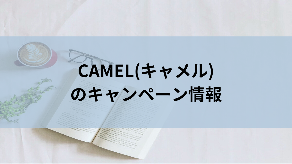 CAMEL(キャメル)のキャンペーン情報